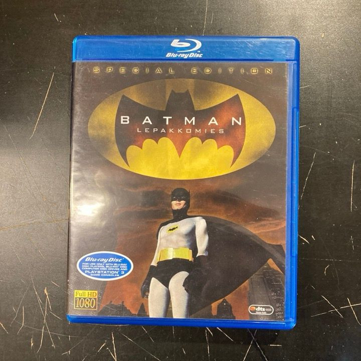 Batman - lepakkomies Blu-ray (M-/M-) -toiminta/komedia-